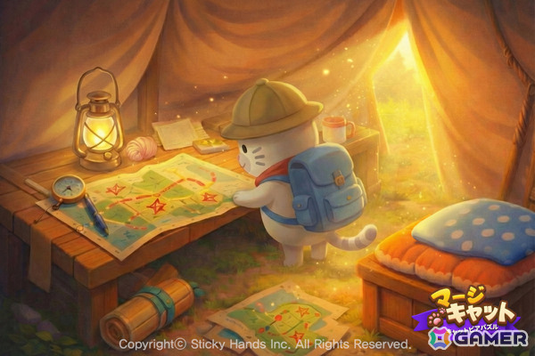 猫たちの楽園で繰り広げられるマージパズルADV「マージキャット：キャットピアパズル」が配信！の画像2