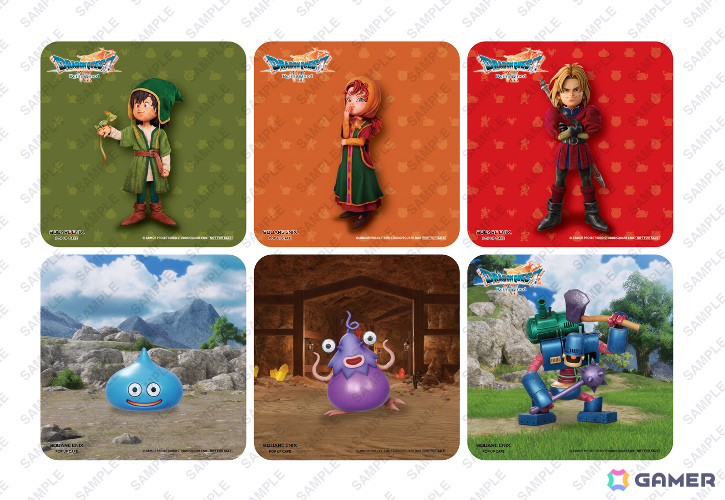 ドラゴンクエスト7販促POP SQUARE ENIX POP UP CAFE」のコラボ第三