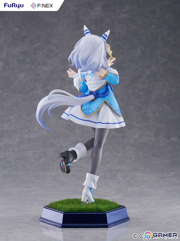 「ウマ娘 プリティーダービー」よりヒシミラクルの1/7スケールフィギュアが登場！足元の台座にはレース場を彷彿とさせる“芝生”素材を採用の画像10