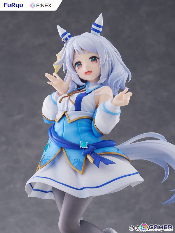 「ウマ娘 プリティーダービー」よりヒシミラクルの1/7スケールフィギュアが登場！足元の台座にはレース場を彷彿とさせる“芝生”素材を採用の画像12