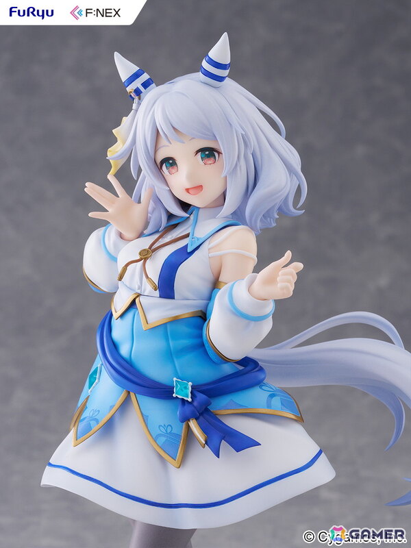 「ウマ娘 プリティーダービー」よりヒシミラクルの1/7スケールフィギュアが登場！足元の台座にはレース場を彷彿とさせる“芝生”素材を採用の画像14