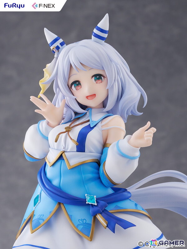 「ウマ娘 プリティーダービー」よりヒシミラクルの1/7スケールフィギュアが登場！足元の台座にはレース場を彷彿とさせる“芝生”素材を採用の画像15