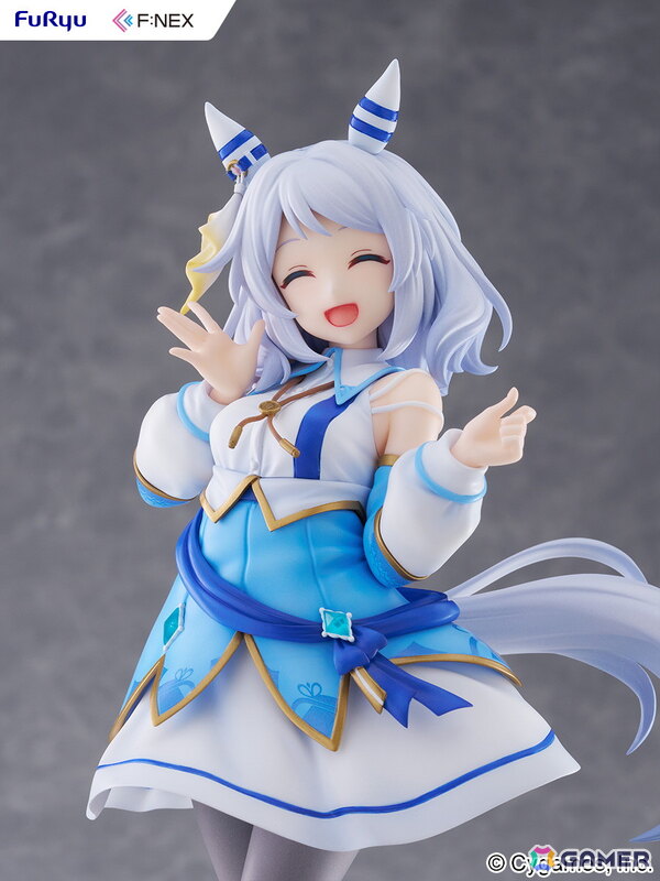 「ウマ娘 プリティーダービー」よりヒシミラクルの1/7スケールフィギュアが登場！足元の台座にはレース場を彷彿とさせる“芝生”素材を採用の画像17
