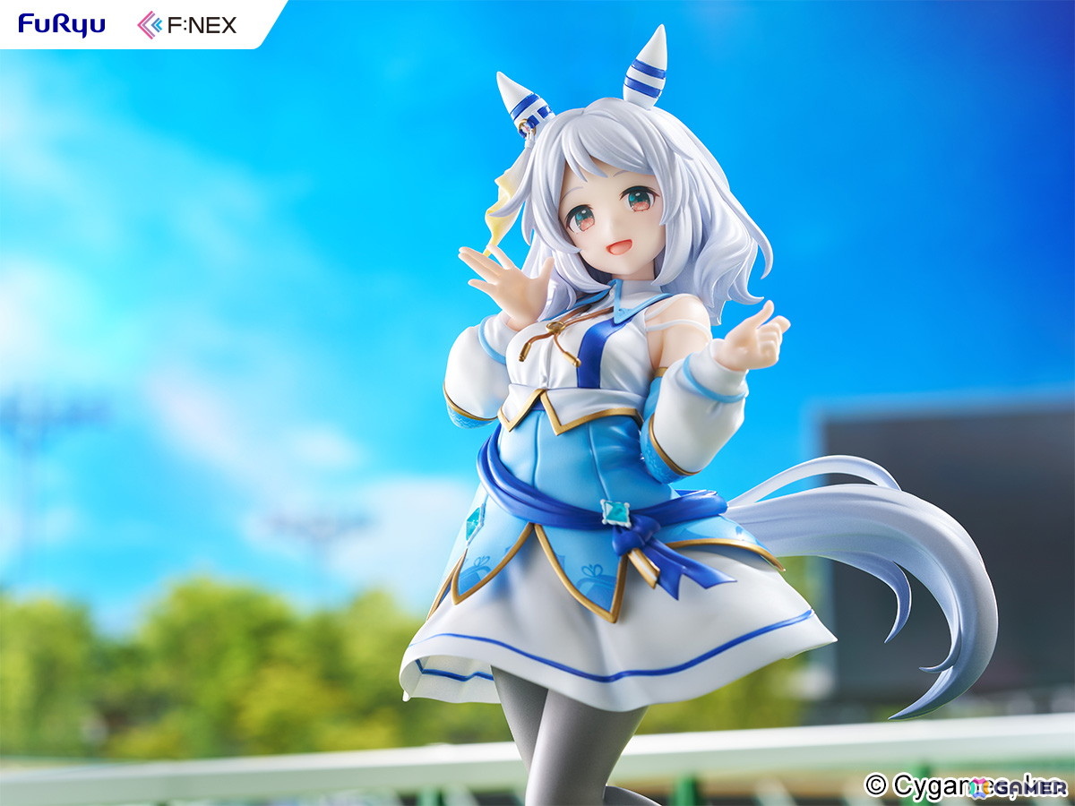 「ウマ娘 プリティーダービー」よりヒシミラクルの1/7スケールフィギュアが登場！足元の台座にはレース場を彷彿とさせる“芝生”素材を採用の画像