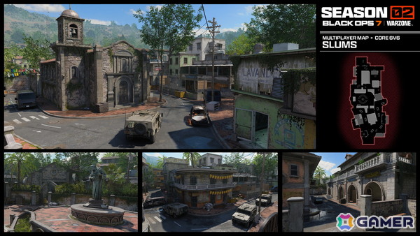 「COD: BO7」に名マップ“スラム”や“ファイアリングレンジ”が復刻登場！シーズン02が2月6日より開催の画像8