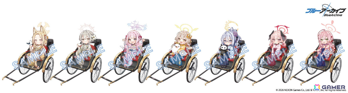 「ブルアカ」地域周遊型イベント「冬空仰ぎ、笑顔ぬくぬく浅草さんぽ♪」が2月6日より浅草～押上エリアで開催！の画像