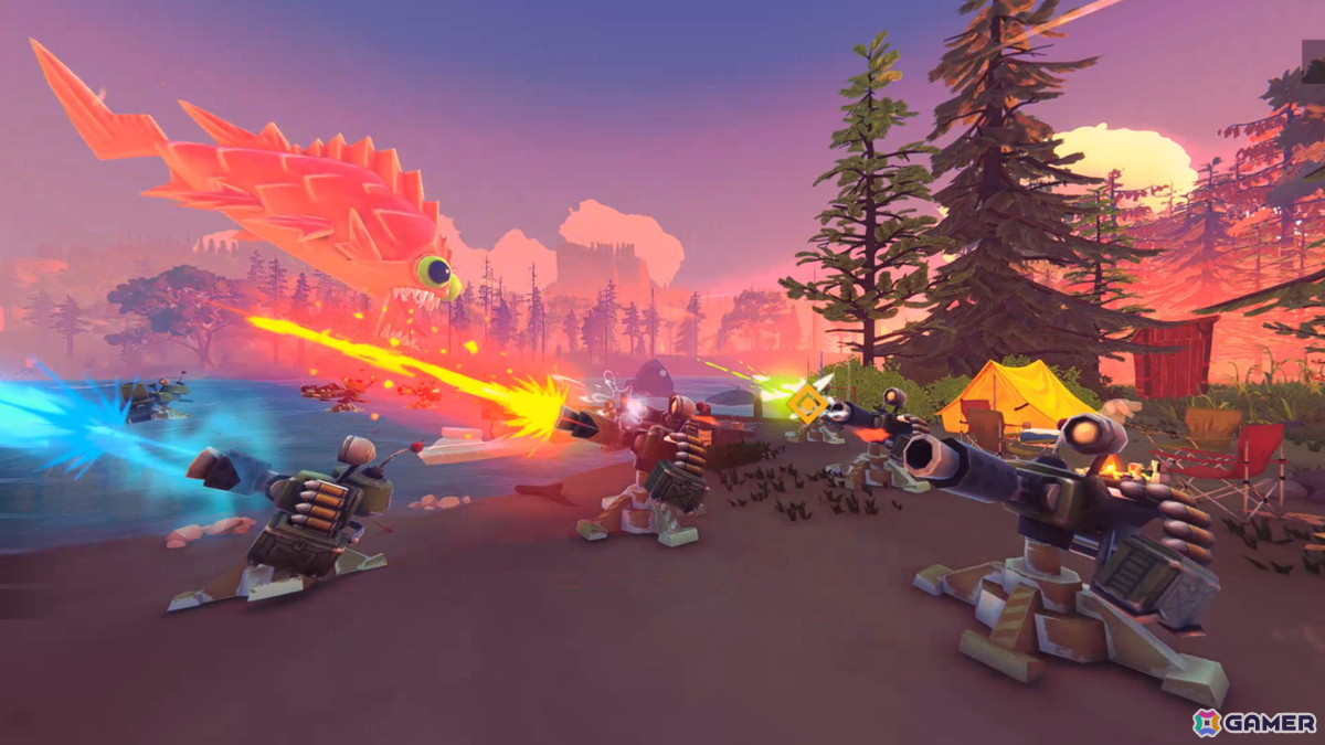 釣って撃って狩り尽くす釣りシューティング「フィッシュ・ハンターズ」がSteamで配信 ！最大4人のオンライン協力プレイに対応の画像12