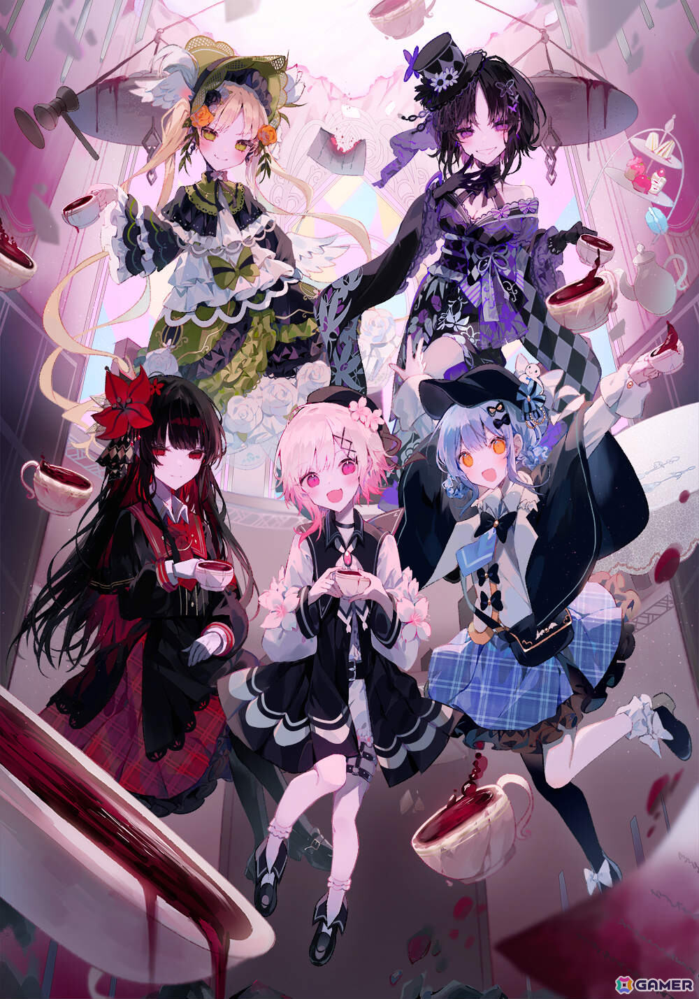 「魔法少女ノ魔女裁判」前日譚として上演された幻の朗読劇を完全ドラマCD化！「魔法少女ノ魔女裁判 ～the first page～」再審が4月22日に発売の画像