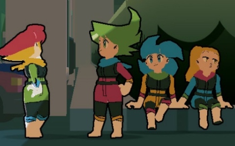 色の力を駆使して敵を一掃するオンレール・シューティング「キャンディレンジャー」Switchダウンロード版の予約受付が開始！