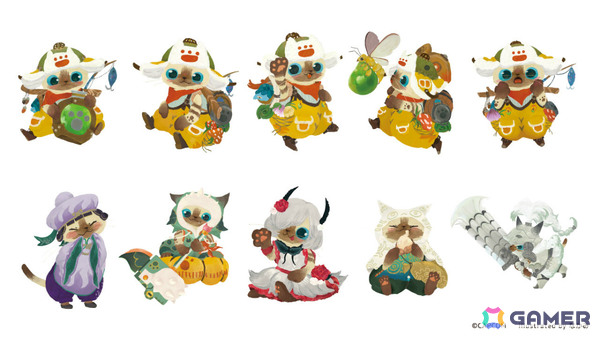 「モンスターハンターワイルズ」猫の日を記念した「オトモアイルー」グッズが2月13日よりカプコンストアで販売開始！の画像2