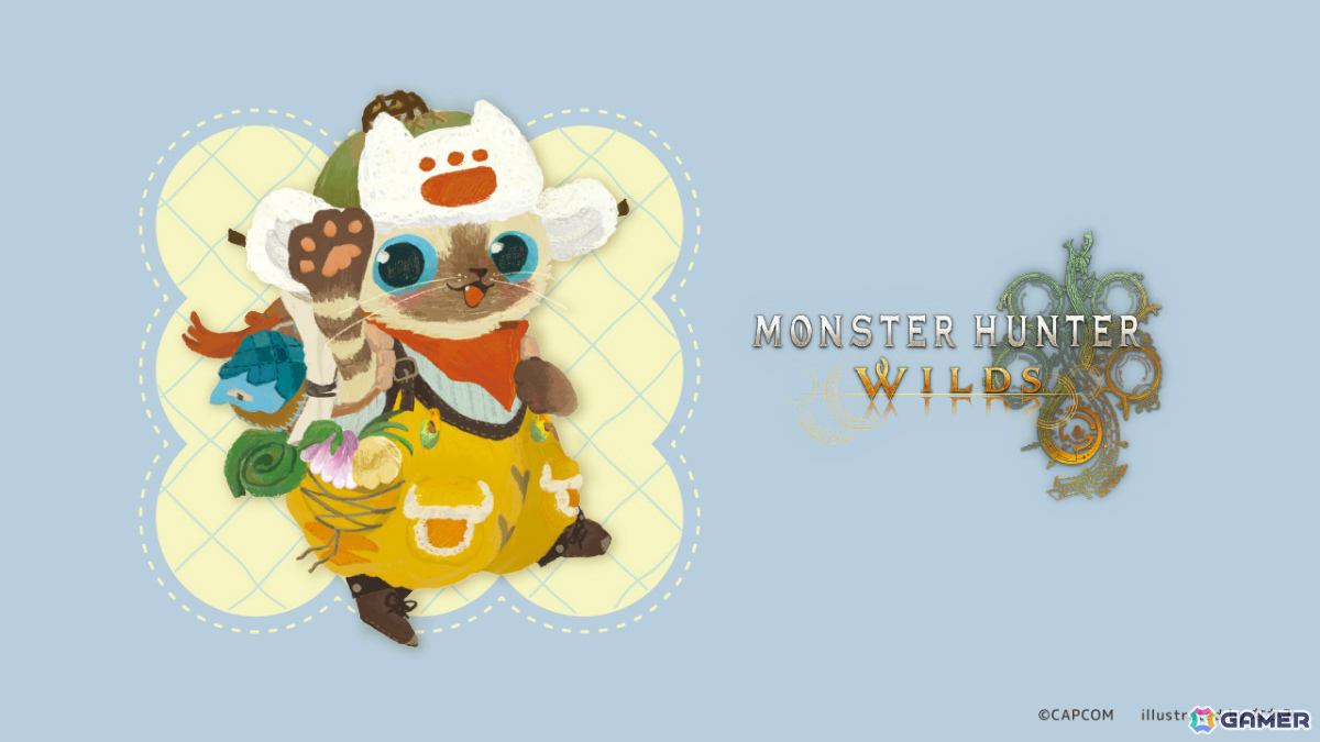 「モンスターハンターワイルズ」猫の日を記念した「オトモアイルー」グッズが2月13日よりカプコンストアで販売開始！の画像