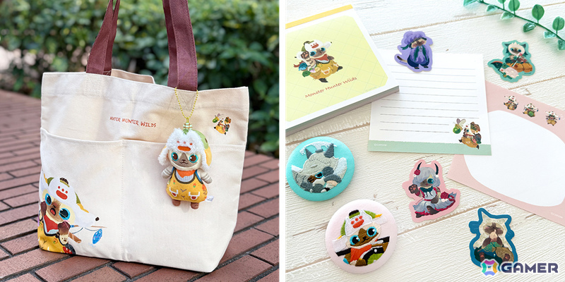 「モンスターハンターワイルズ」猫の日を記念した「オトモアイルー」グッズが2月13日よりカプコンストアで販売開始！の画像