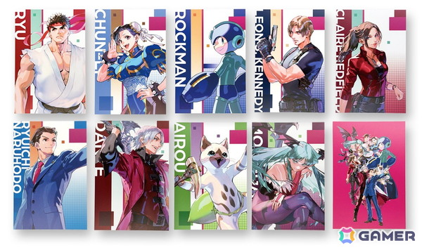 実田千聖氏がリュウや成歩堂、ロックマンらを描き下ろし！全9キャラのイラストグッズが2月13日オープンの「CAPCOM STORE IKEBUKURO」にて先行販売の画像7