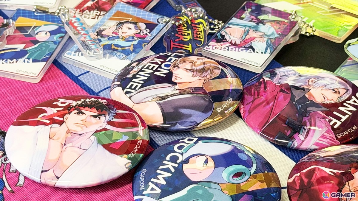 実田千聖氏がリュウや成歩堂、ロックマンらを描き下ろし！全9キャラのイラストグッズが2月13日オープンの「CAPCOM STORE IKEBUKURO」にて先行販売の画像4