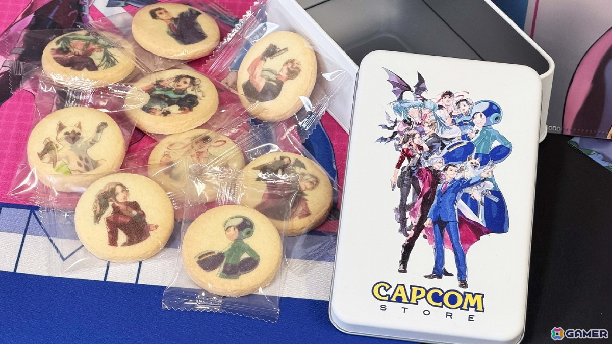 実田千聖氏がリュウや成歩堂、ロックマンらを描き下ろし！全9キャラのイラストグッズが2月13日オープンの「CAPCOM STORE IKEBUKURO」にて先行販売の画像