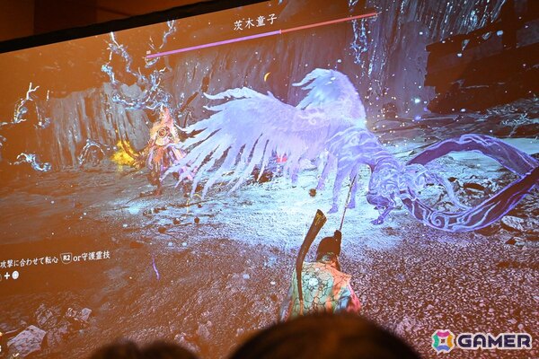 「仁王3」完成発表会に本郷奏多さんと土屋太鳳さんがキャラをイメージした和装で登場！2月3日の節分にちなんで、鬼と戦う追難式にも挑戦の画像14