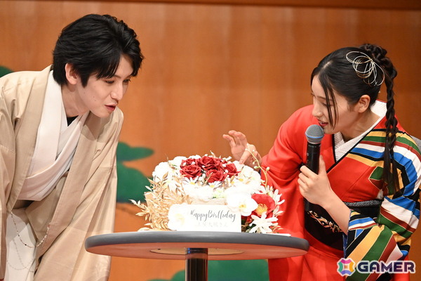 「仁王3」完成発表会に本郷奏多さんと土屋太鳳さんがキャラをイメージした和装で登場！2月3日の節分にちなんで、鬼と戦う追難式にも挑戦の画像17