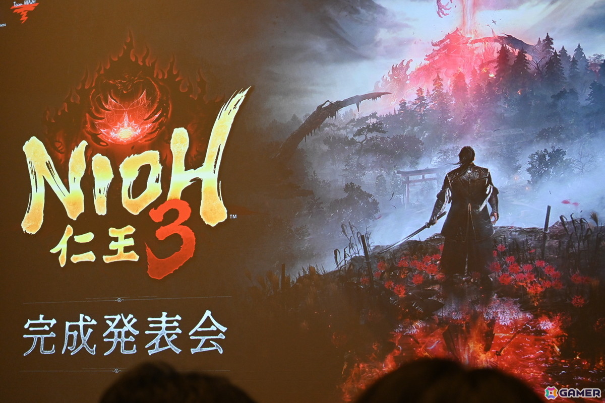 「仁王3」完成発表会に本郷奏多さんと土屋太鳳さんがキャラをイメージした和装で登場！2月3日の節分にちなんで、鬼と戦う追難式にも挑戦の画像