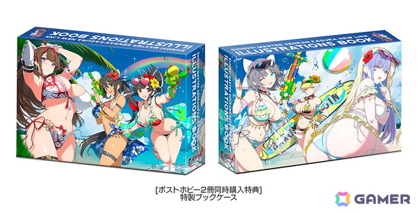 「シノビマスター 閃乱カグラ NEW LINK」公式イラスト集【TOP】＆【UNDER】（上下巻）が3月16日に発売！合計650ページ超の大ボリュームの画像2
