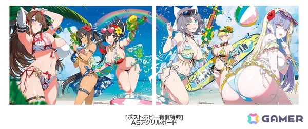 「シノビマスター 閃乱カグラ NEW LINK」公式イラスト集【TOP】＆【UNDER】（上下巻）が3月16日に発売！合計650ページ超の大ボリュームの画像3