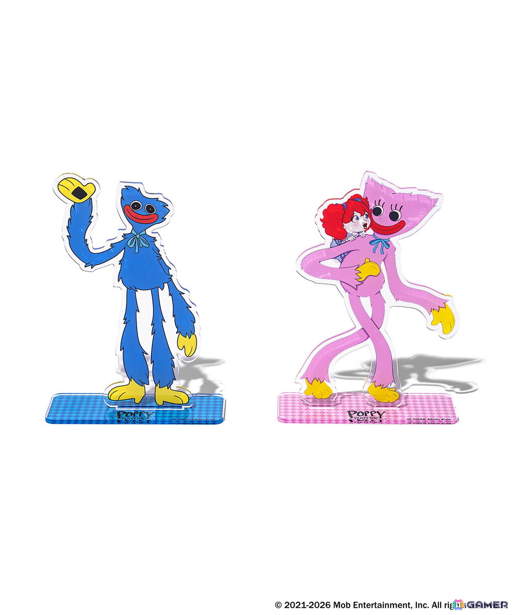 「Poppy Playtime」とZOZOTOWNのコラボアパレルが2月6日より受注販売開始！キャラビジュアルや描き起こしのイラストを使用したデザインに注目の画像