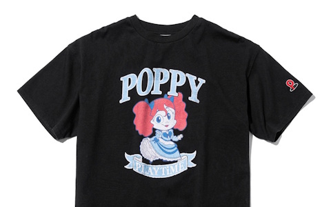 「Poppy Playtime」とZOZOTOWNのコラボアパレルが2月6日より受注販売開始！キャラビジュアルや描き起こしのイラストを使用したデザインに注目