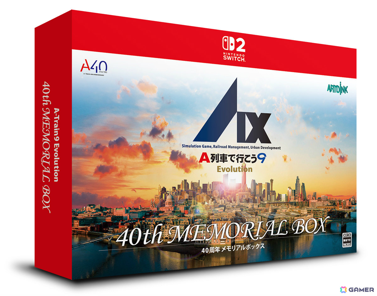 「A列車で行こう9 Evolution」がSwitch 2で6月4日に発売！UIやグラフィックを刷新、緑化ビルなどの建物やクォータービュー・モードも収録の画像