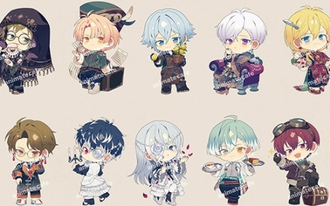 コラボカフェ「アイドリッシュセブン Harmony Lounge」の第2弾「Group Anniversary 2024」が2月17日より開催！