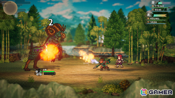 レトロピクセルRPG「上古羿志 - ミシックイー」のSteamページが公開！神弓を携え六大凶獣の討伐と世界の救済に挑む旅に出ようの画像3