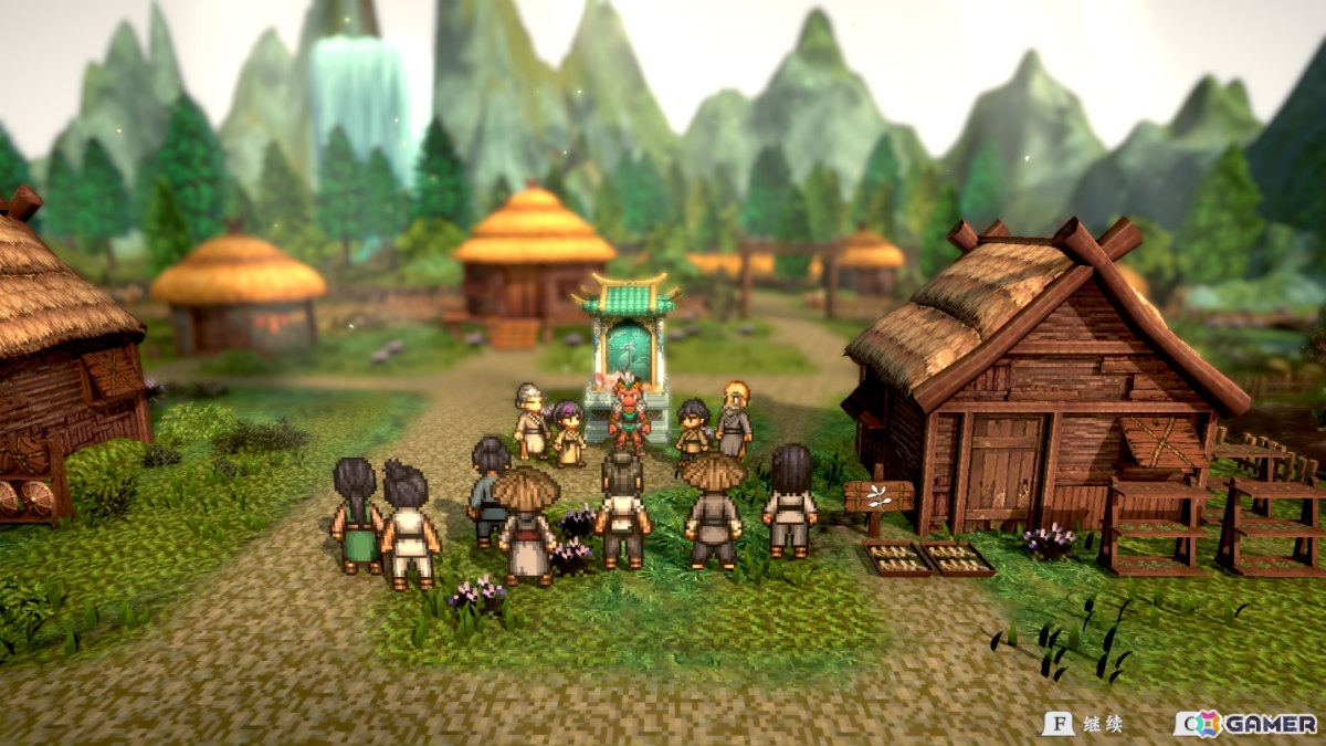 レトロピクセルRPG「上古羿志 - ミシックイー」のSteamページが公開！神弓を携え六大凶獣の討伐と世界の救済に挑む旅に出ようの画像