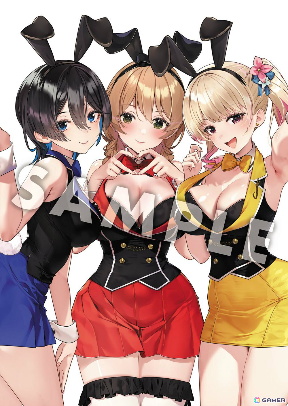 「バニーガーデン&へべれけ ばにーがーでん 公式ビジュアルファンブック」が3月27日に発売!缶バッジとタペストリーがセットになった限定版も登場の画像