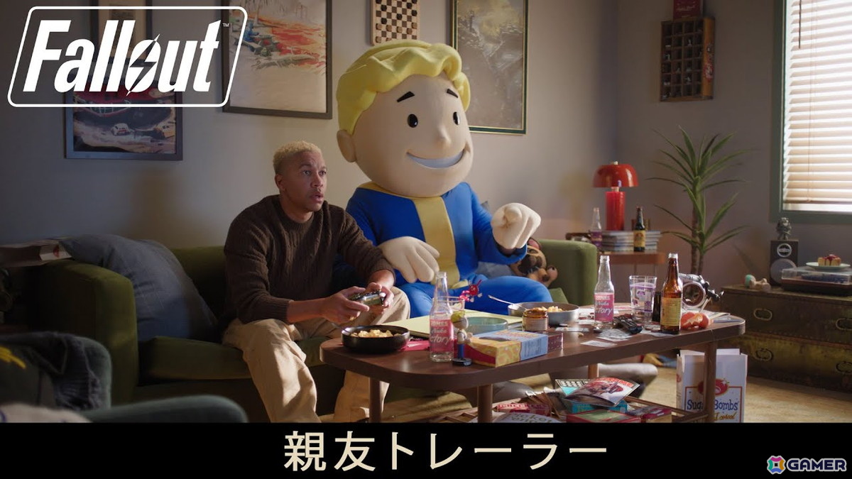 ドラマ版「Fallout」でマキシマスを演じるAaron Motenさんが出演するトレーラーが公開！Vault Boyとの愉快な共同生活を描くの画像