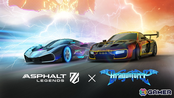 「アスファルト:Legends」とパワーメタルバンド「DragonForce」がコラボ！6つの楽曲やコラボマシンなどが登場の画像1