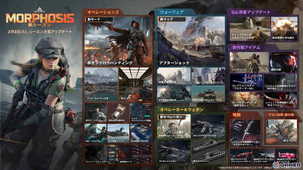 「Delta Force」新シーズン「モーフォシス」が配信！支援兵オペレーター“フリンダラ”やフルスケールの環境破壊が導入されるマップ“アフターショック”が追加の画像2