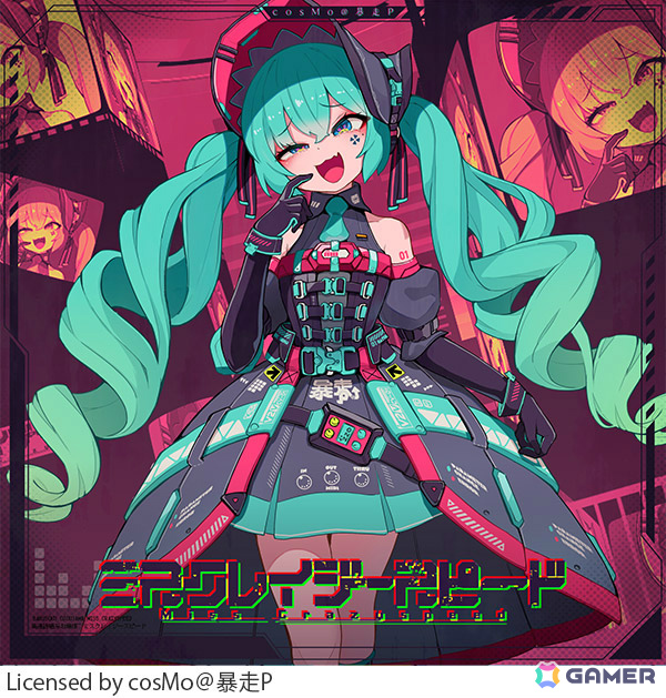 初音ミクと「SOUND VOLTEX ∇」「ポラリスコード」のコラボが2月5日より開催！ミクがプレイヤーをナビゲートするネメシスクルーやコンテンターにの画像3