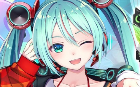 ぶいすぽっ！」花芽すみれさんとのコラボイベントが「SOUND VOLTEX