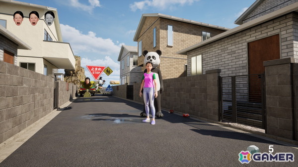 シュールCGアニメを手掛ける五分目悟氏初のゲームタイトル「親戚の家に行け！よし子！」が2026年2月25日に配信！シュールすぎる“五分目悟ワールド”を忠実に再現の画像2