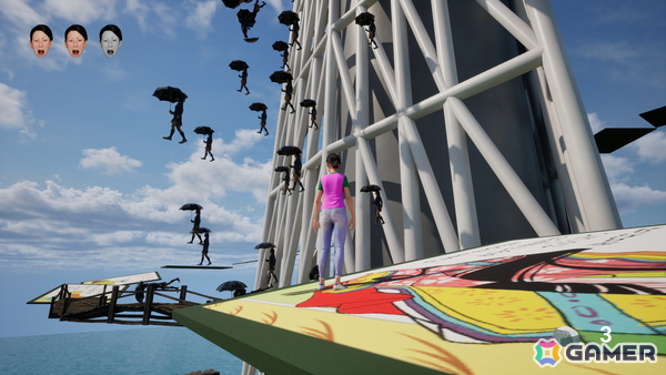 シュールCGアニメを手掛ける五分目悟氏初のゲームタイトル「親戚の家に行け!よし子!」が2026年2月25日に配信!シュールすぎる“五分目悟ワールド”を忠実に再現の画像