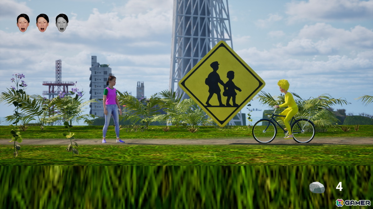 シュールCGアニメを手掛ける五分目悟氏初のゲームタイトル「親戚の家に行け！よし子！」が2026年2月25日に配信！シュールすぎる“五分目悟ワールド”を忠実に再現の画像3