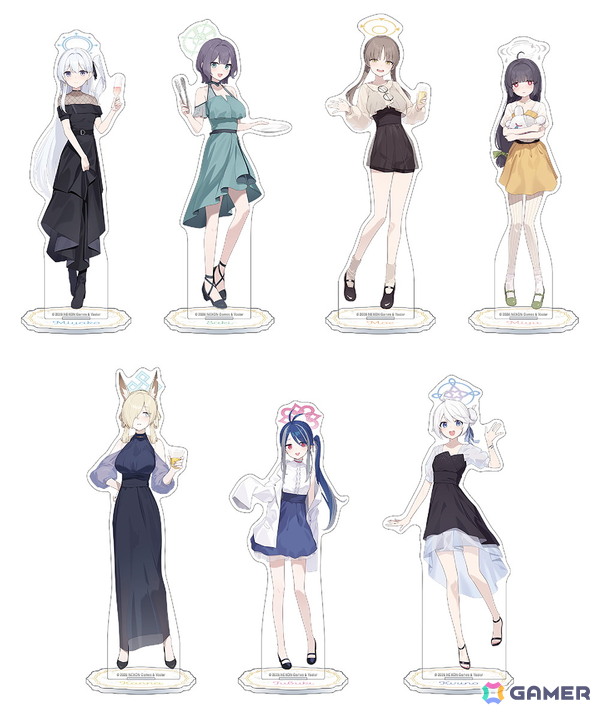 「ブルアカ」RABBIT小隊とヴァルキューレ警察学校の描き下ろしイラストを使用したグッズが2月15日に発売！イラストカードが貰えるフェアも同日開催の画像1
