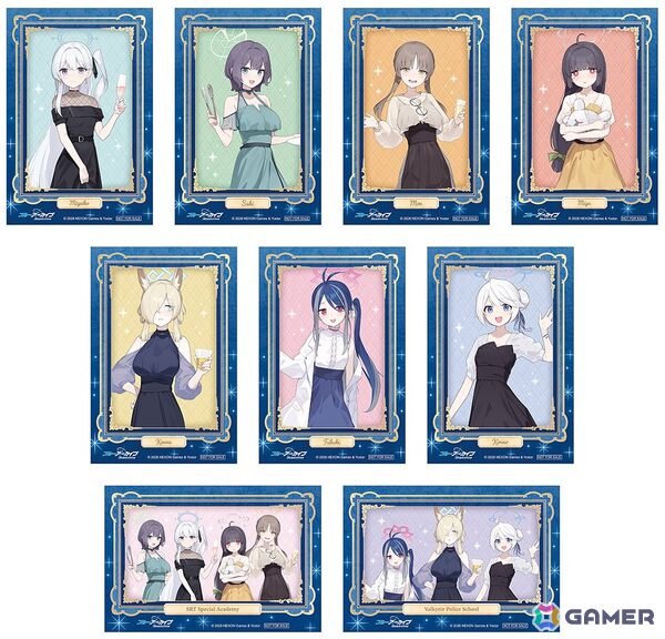 「ブルアカ」RABBIT小隊とヴァルキューレ警察学校の描き下ろしイラストを使用したグッズが2月15日に発売！イラストカードが貰えるフェアも同日開催の画像6