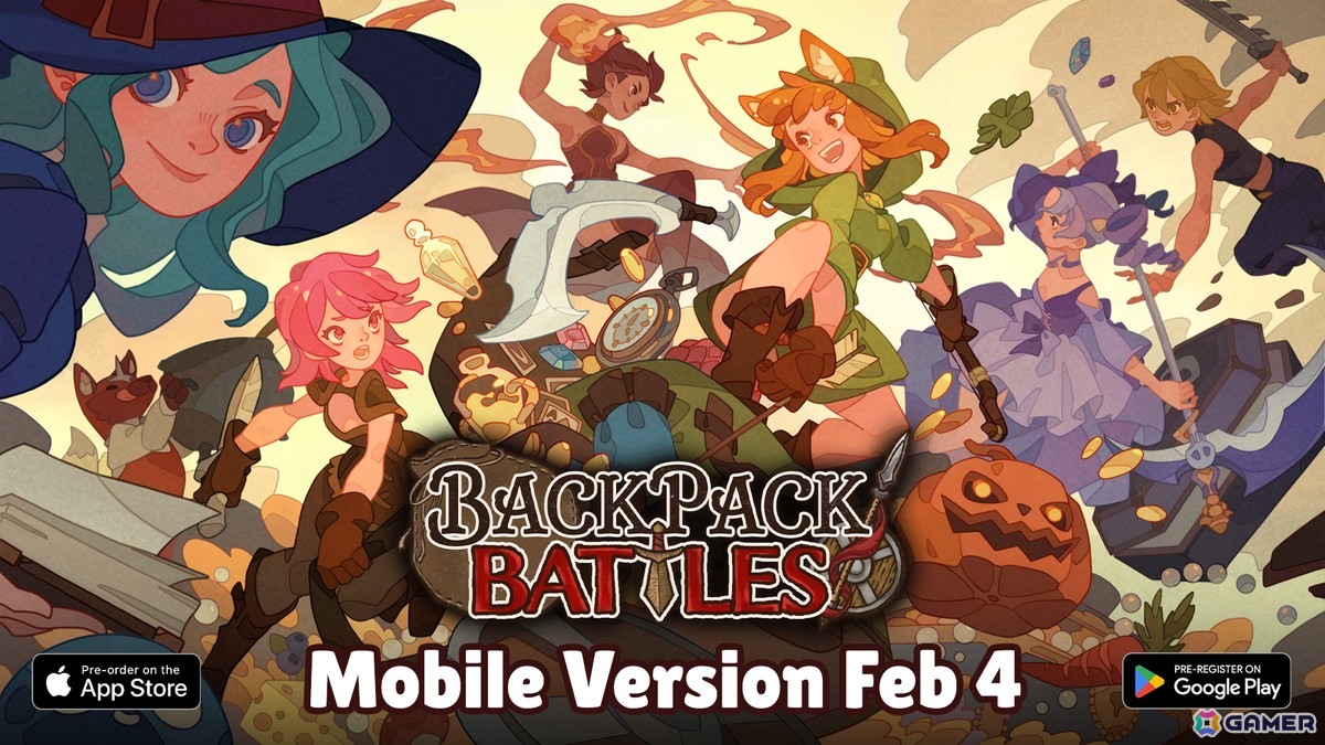 iOS/Android版「バックパック・バトル」の配信がスタート！対戦相手とバックパックの中身を交換して戦う新モード“スイッチモード”も近日登場の画像1