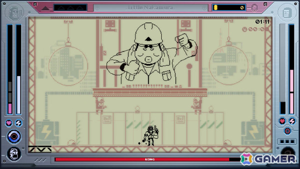 80年代の液晶ゲームと現代的な高速アクションが融合した2Dアクション「Future Knight」が発表!の画像