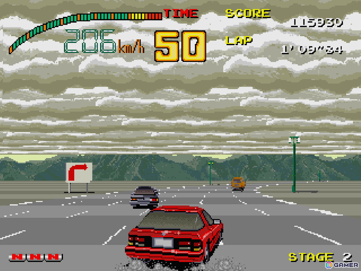 1987年発売のレースゲーム「フルスロットル」がアーケードアーカイブス＆アーケードアーカイブス2として2月5日に配信！の画像3