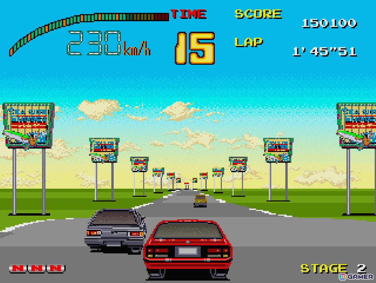 1987年発売のレースゲーム「フルスロットル」がアーケードアーカイブス＆アーケードアーカイブス2として2月5日に配信！の画像4
