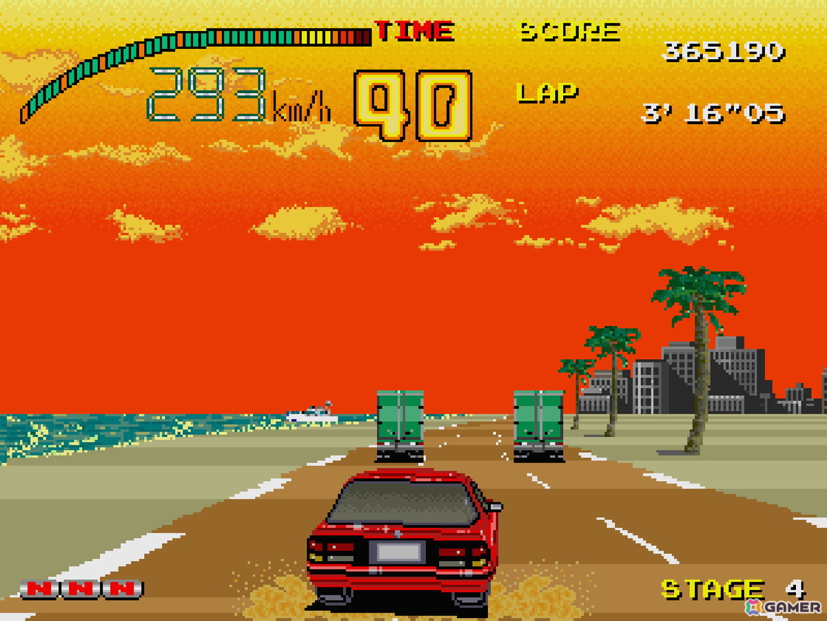 1987年発売のレースゲーム「フルスロットル」がアーケードアーカイブス＆アーケードアーカイブス2として2月5日に配信！の画像6