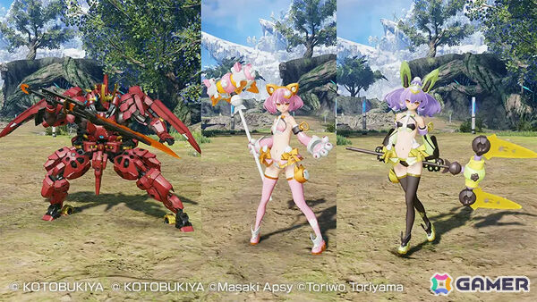 「PSO2 ニュージェネシス」で「ヘキサギア」「メガミデバイス」とのコラボが開催！皇巫 アマテラス レガリアなどのなりきりアイテムを手に入れようの画像