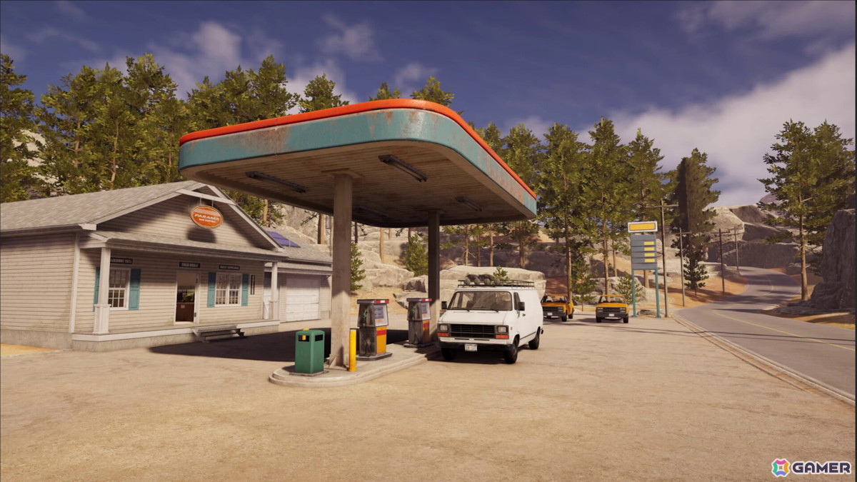 ガソリンスタンド経営SLG「Roadside Research」の早期アクセスが2月12日に開始！店員に擬態したエイリアンとなって人間のデータを収集しようの画像