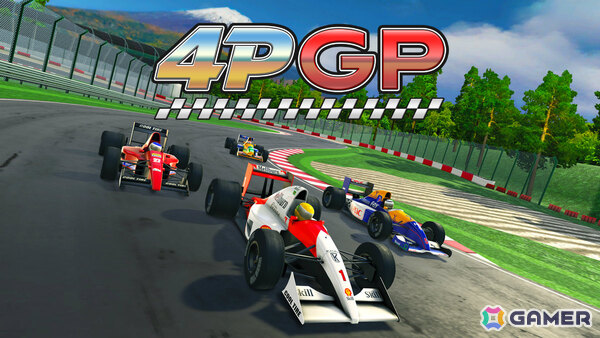 最大4人の90年代風アーケードレーシング「4PGP」Switch版＆Switch 2 Editionが発売！特長やおすそわけ通信機能を紹介するローンチトレーラーも公開の画像1