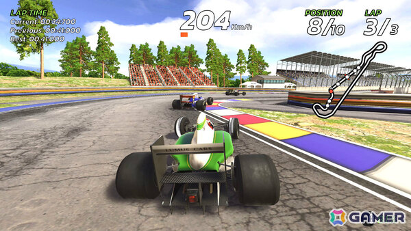 最大4人の90年代風アーケードレーシング「4PGP」Switch版＆Switch 2 Editionが発売！特長やおすそわけ通信機能を紹介するローンチトレーラーも公開の画像12